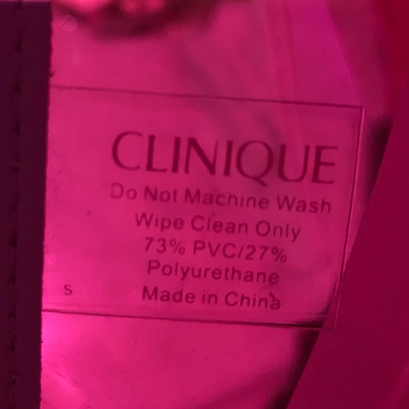 CLINIQUE Pink Transparent Tote Bag - Picture 7 of 8